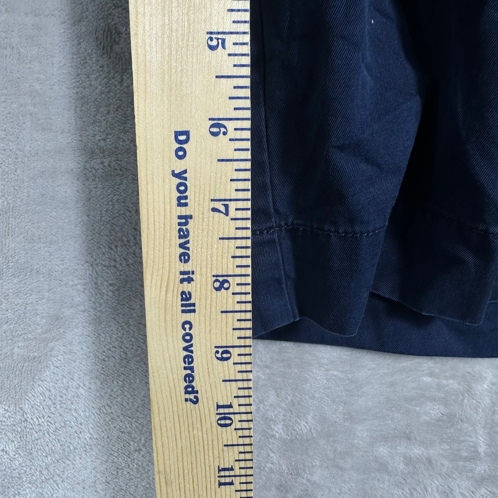 Polo Ralph Lauren Shorts Mens 34 Navy Blue Chino Cotton‎ Classic Casual Preppy - Picture 5 of 6